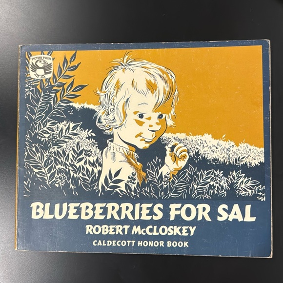 Blueberries for Sal by Robert McCloskey - Vintage Softcover Children’s Book - Picture 1 of 11